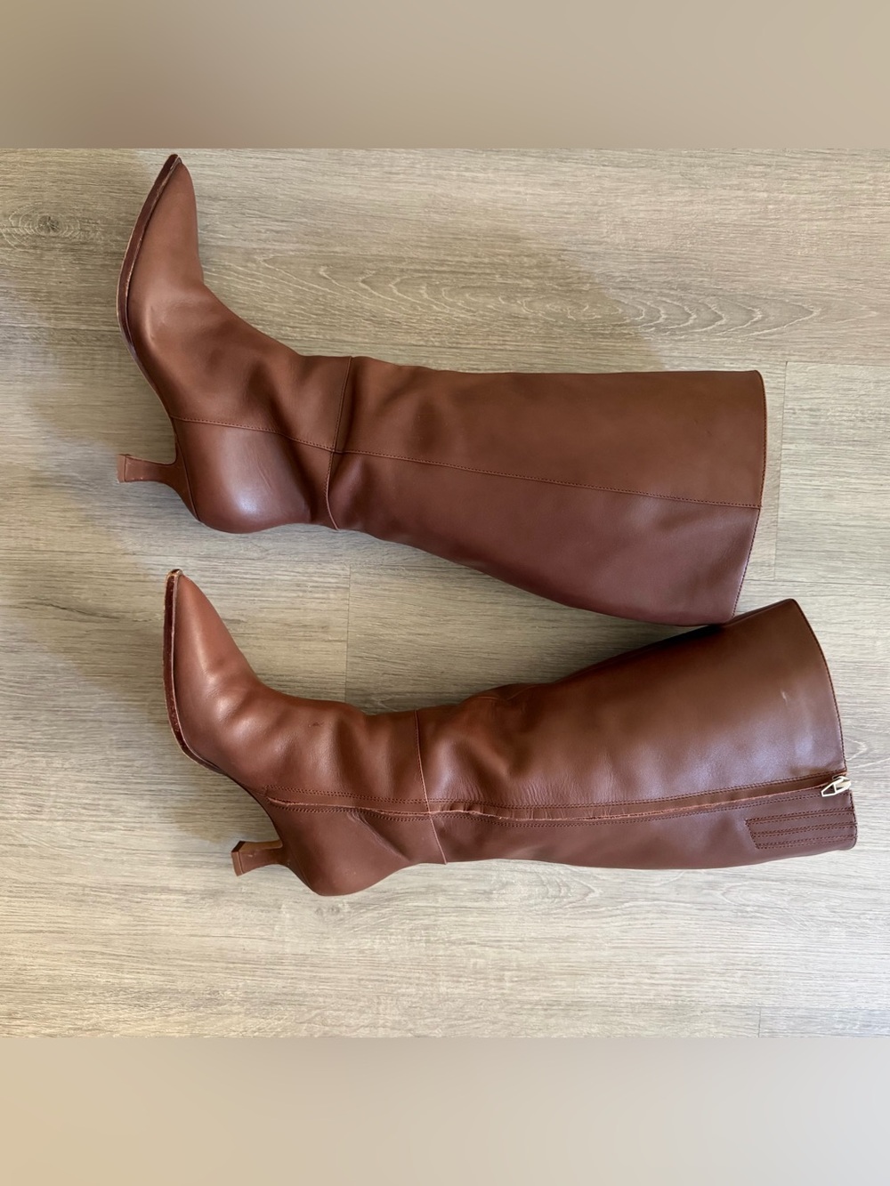 Dolce vita Auggie Extra Wide Calf Boots Leather - Chocolate Leather